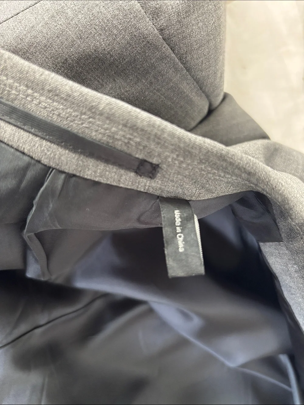 Theory Men's Gray Suit Jacket - Classic Single-Breasted Blazer